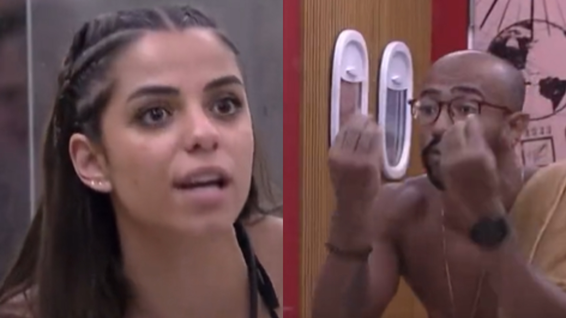 Bbb Key E Ricardo Armam Barraco Por Causa De Banho