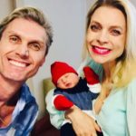 Andre Segatti a esposa e o filho, Bryan