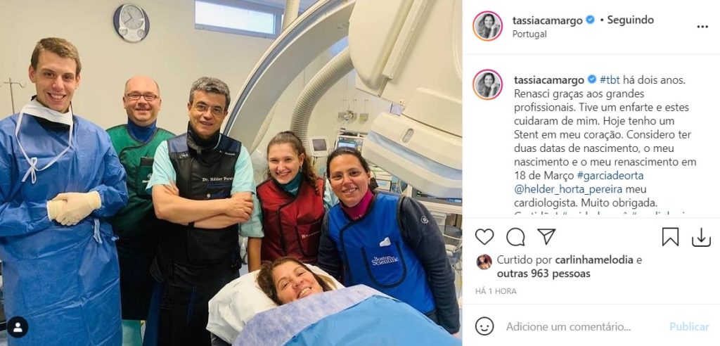 Tássia Camargo Relembra Dois Anos Desde Que Teve Um Infarto ‘renasci