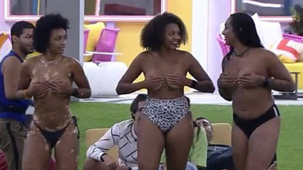 Natália, Jessi e Linn da Quebrada no BBB 22 - Crédito: Reprodução / Globo