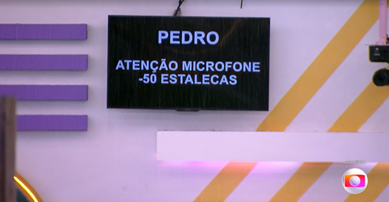 Pedro Scooby perde estalecas no BBB 22 - Crédito: Reprodução / Globo