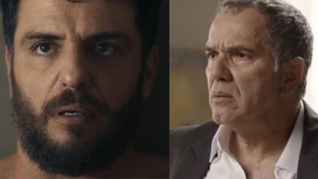 Moretti e Guerra. (Reprodução/TV Globo)