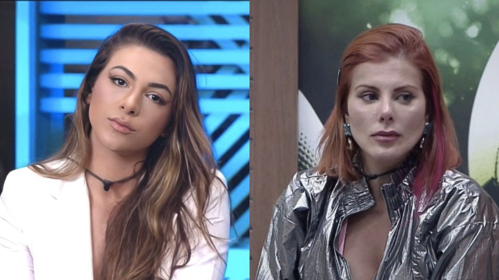 Pétala Barreiros e Deborah Albuquerque em 'A Fazenda 14' (Reprodução/PlayPlus)