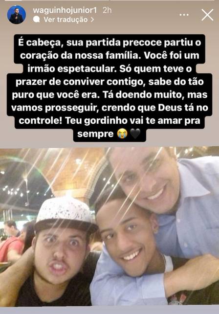 Irmão mais velho de Lucas Felipe desabafa nas redes sociais após morte do rapaz