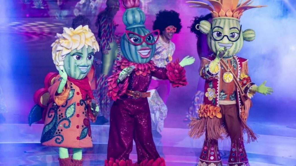 Suculentos do 'The Masked Singer Brasil'. Reprodução/TV Globo