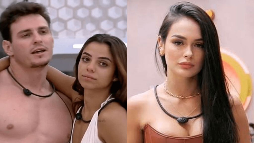 Gustavo, Key e Larissa no 'BBB 23'