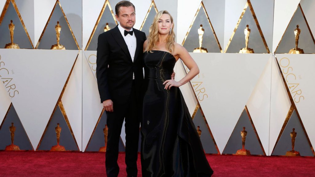 Kate Winslet e Leonardo DiCaprio. Foto: Jordan Strauss