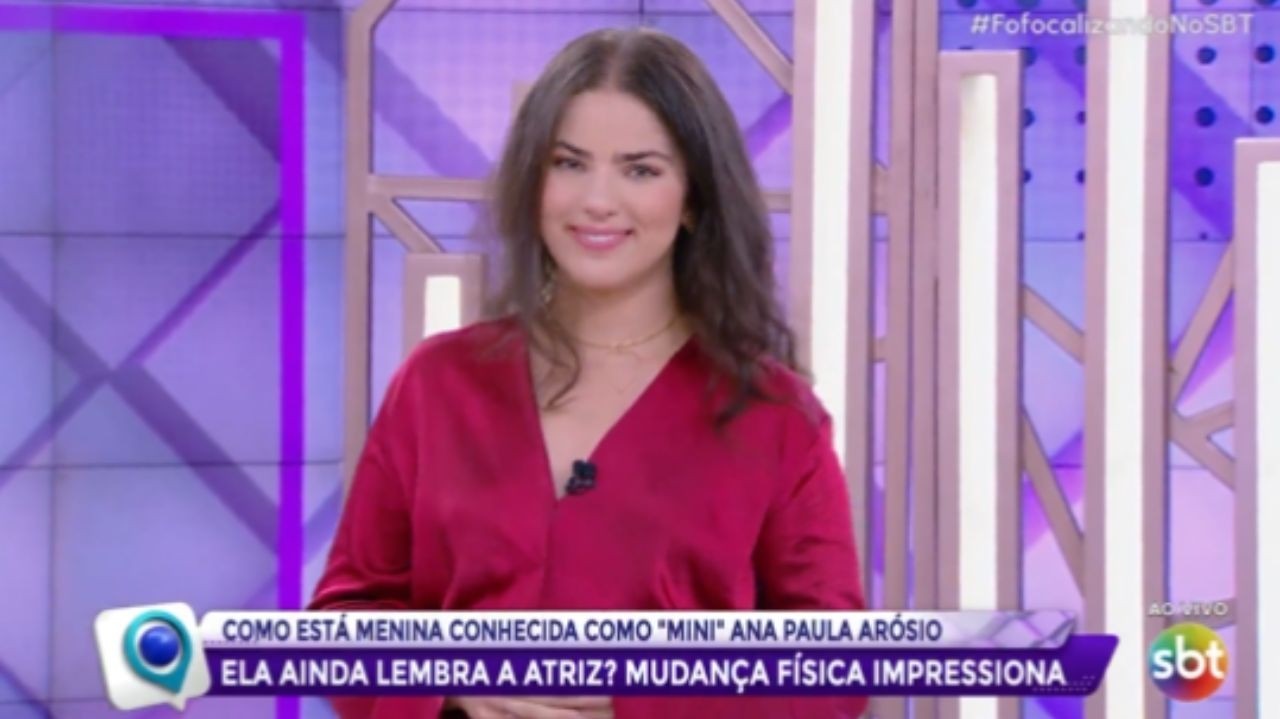 Mini Ana Paula Arósio ressurge e viraliza por semelhanças com a atriz