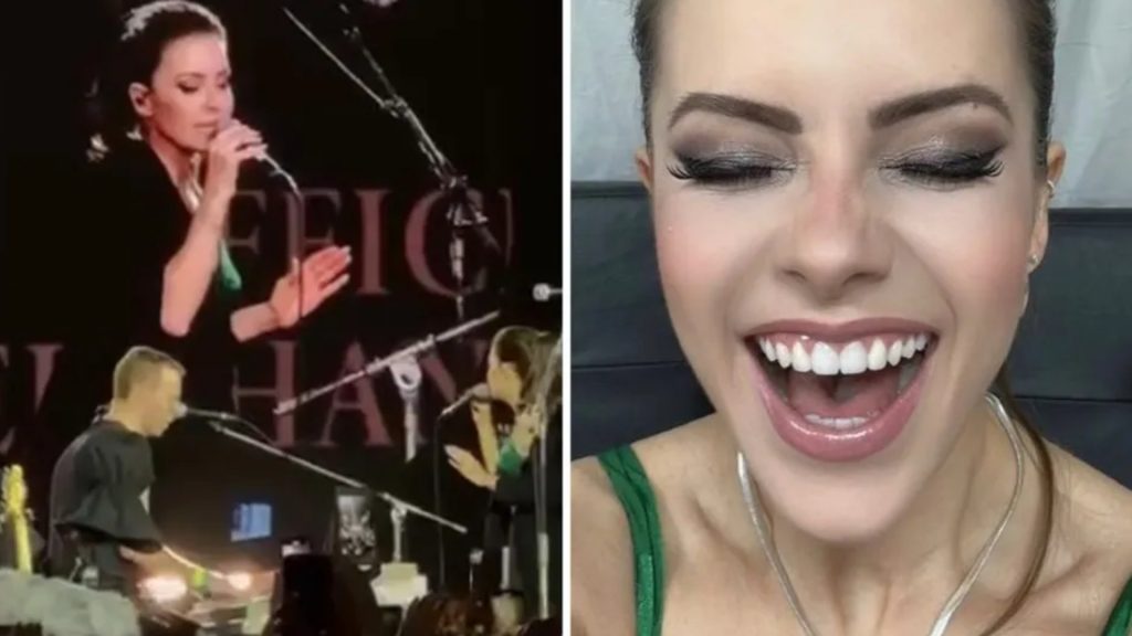 Sandy canta com Coldplay - Crédito: Reprodução/ Instagram