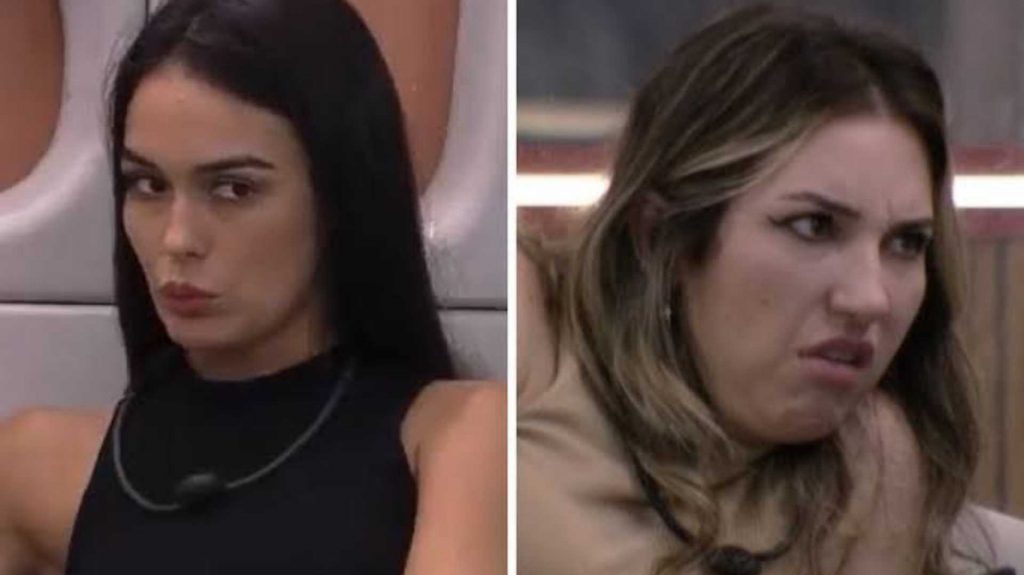 Larissa e Amanda - Reprodução/Globo