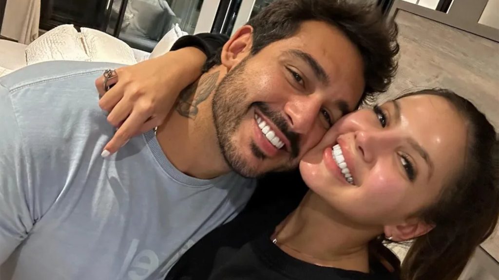 Luana Andrade e namorado, João Hadad