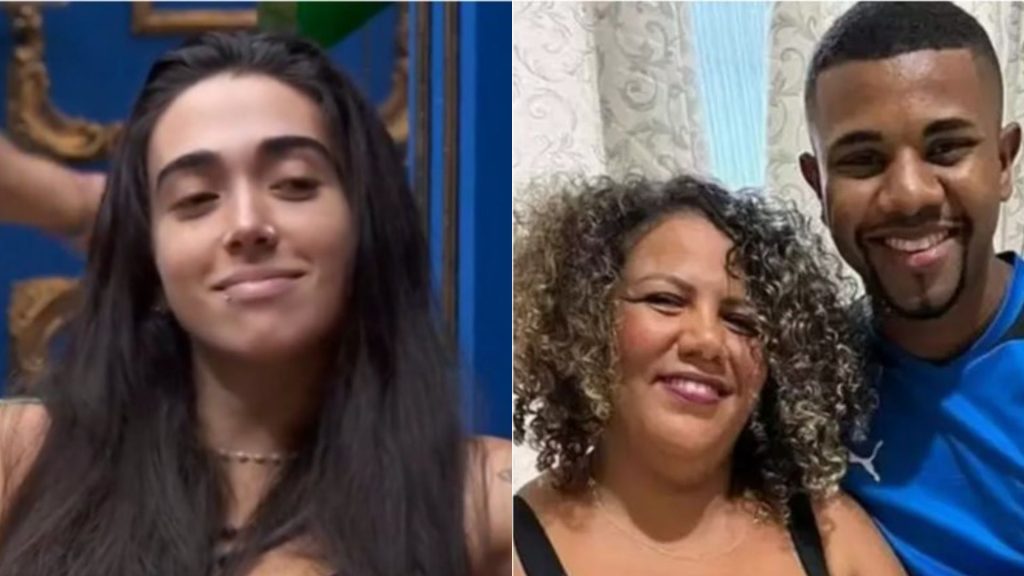 Giovanna, Davi e esposa - Reprodução/Globoplay