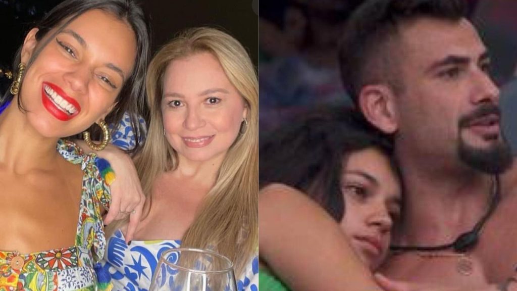 Mãe de Alane revela se aprova romance da filha com Nizam no 'BBB 24'