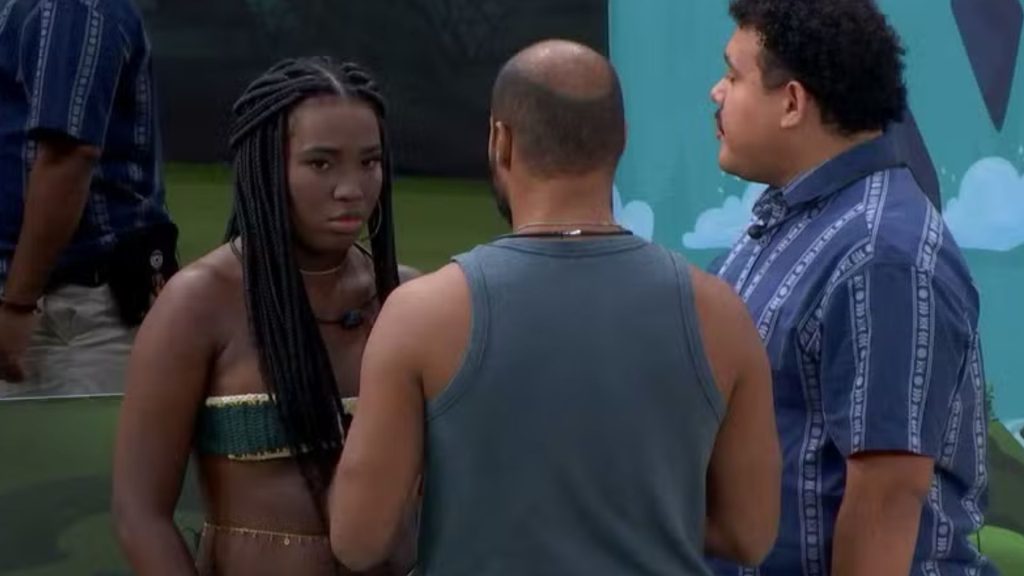 Leidy, Marcus e Lucas no 'BBB 24' - Reprodução/Globoplay