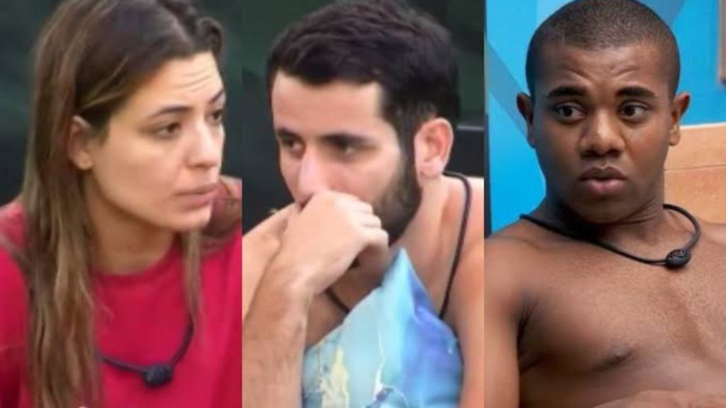 Beatriz, Matteus e Davi no 'BBB 24'