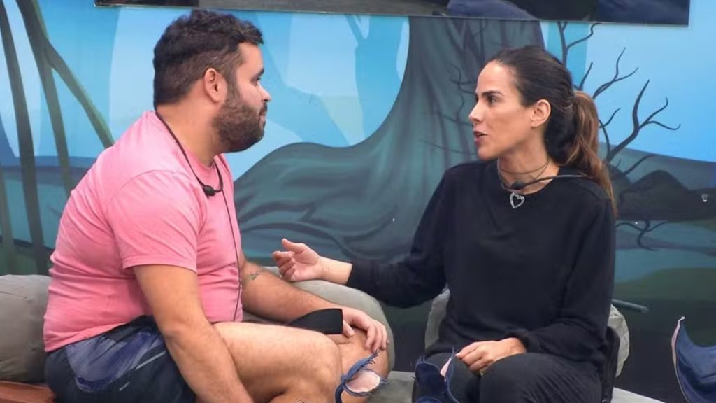 Michel e Wanessa Camargo no 'BBB 24'