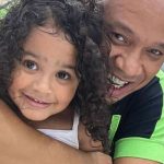 Anderson Leonardo e a filha - Reprodução/Instagram
