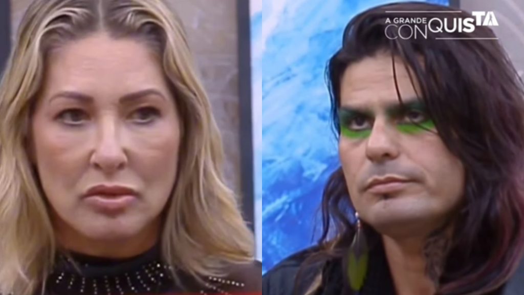 Baronesa e Rambo em 'A Grande Conquista 2' - Reprodução/Record TV