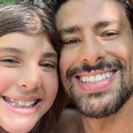 Cauã Reymond e a filha - Reprodução/Instagram