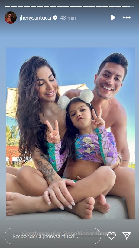 Arthur Aguiar e a família - Reprodução/Instagram