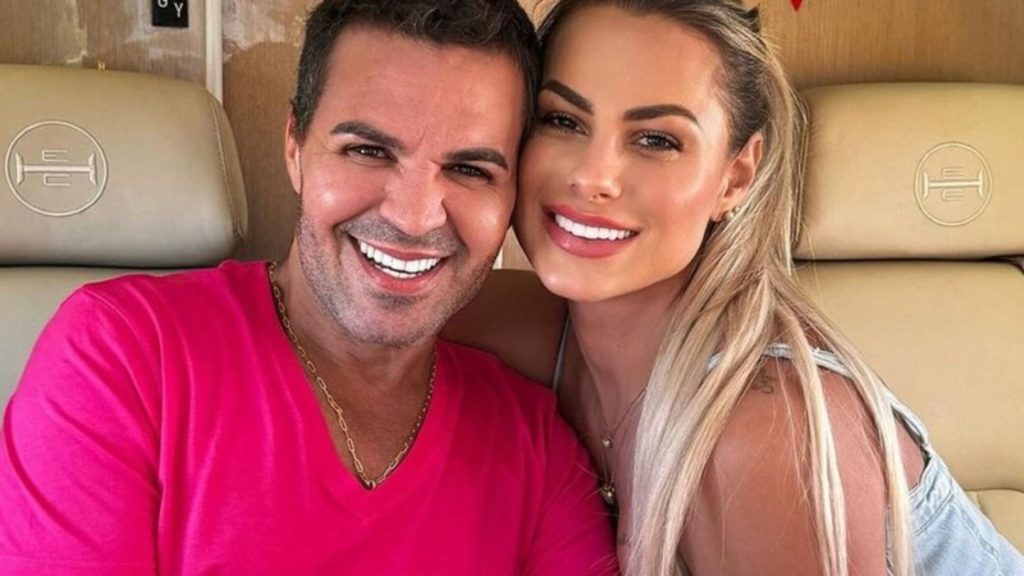 Eduardo Costa e a esposa - Reprodução/Instagram