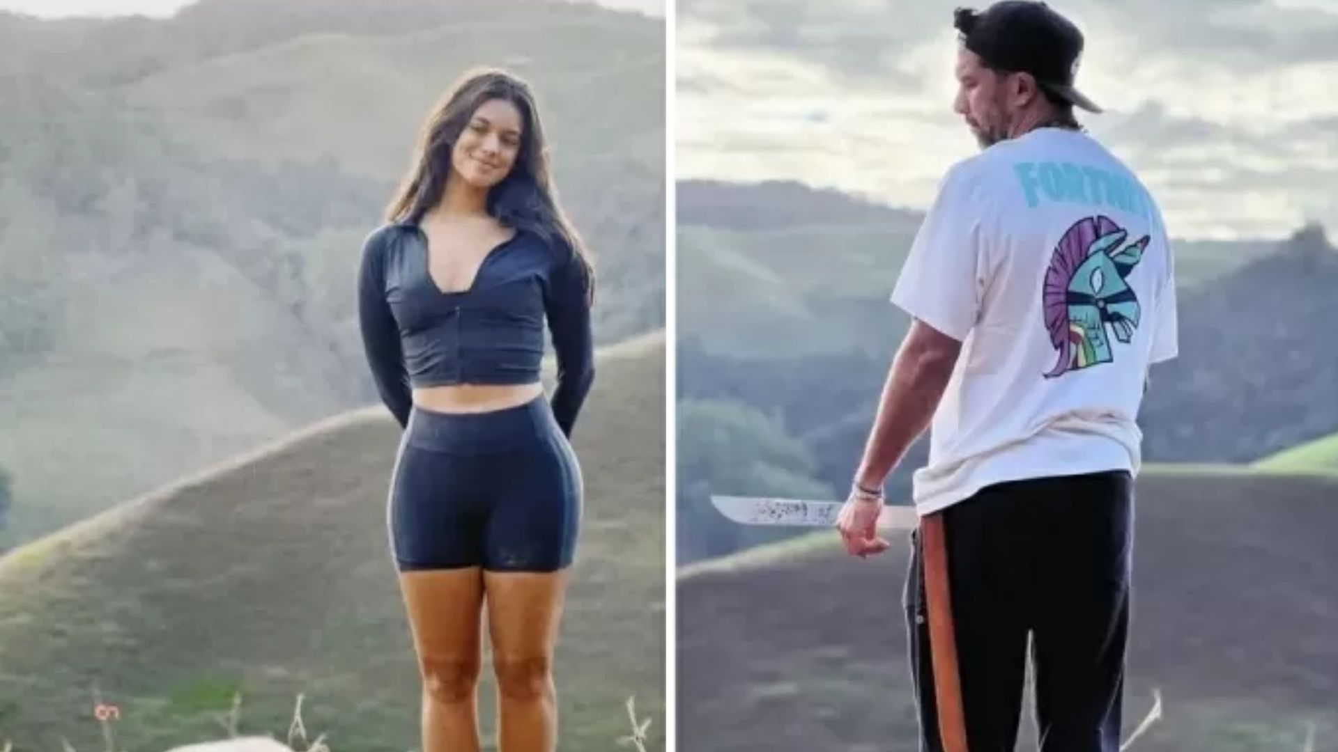 Alane Dias e Lucas Silva na mesma trilha – Reprodução/Instagram 