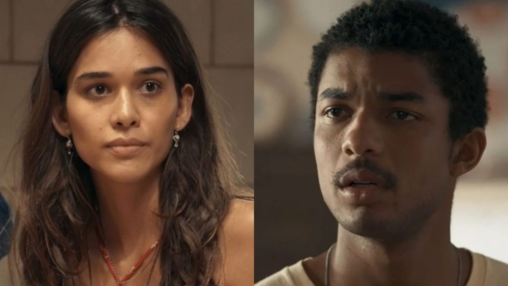 Mariana e João Pedro em 'Renascer' - Reprodução/TV Globo