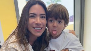 Patricia Abravanel e o filho caçula - Reprodução/Instagram