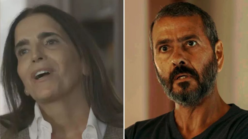 Aurora e José Inocêncio em 'Renascer' - Reprodução/TV Globo