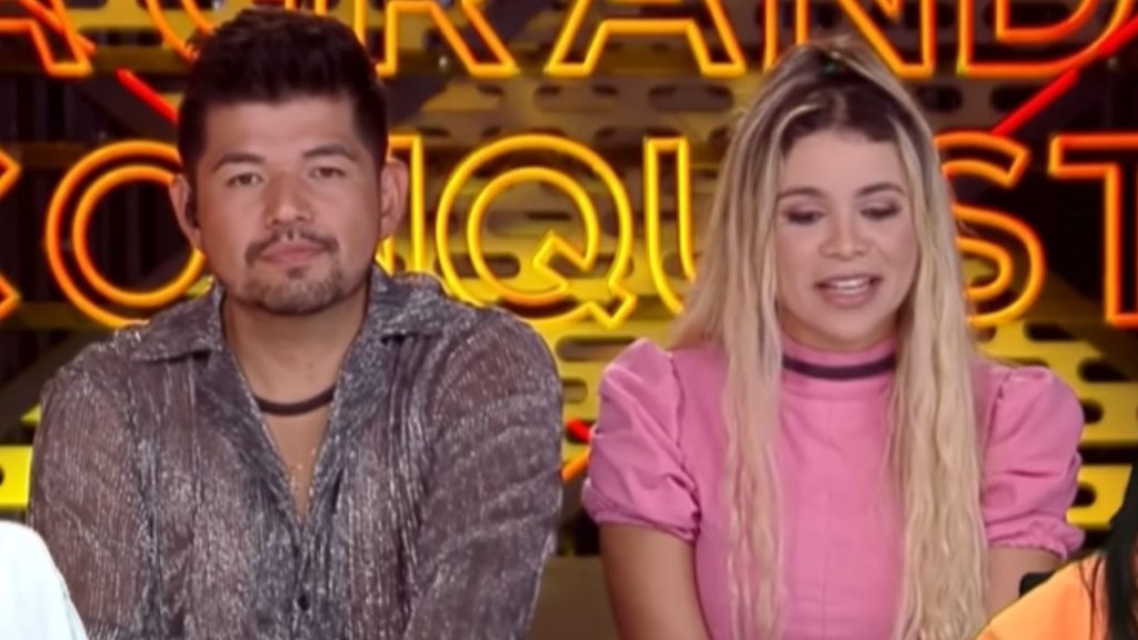 Hideo e Taty Pink, eliminados de 'A Grande Conquista 2' - Reprodução/Playplus