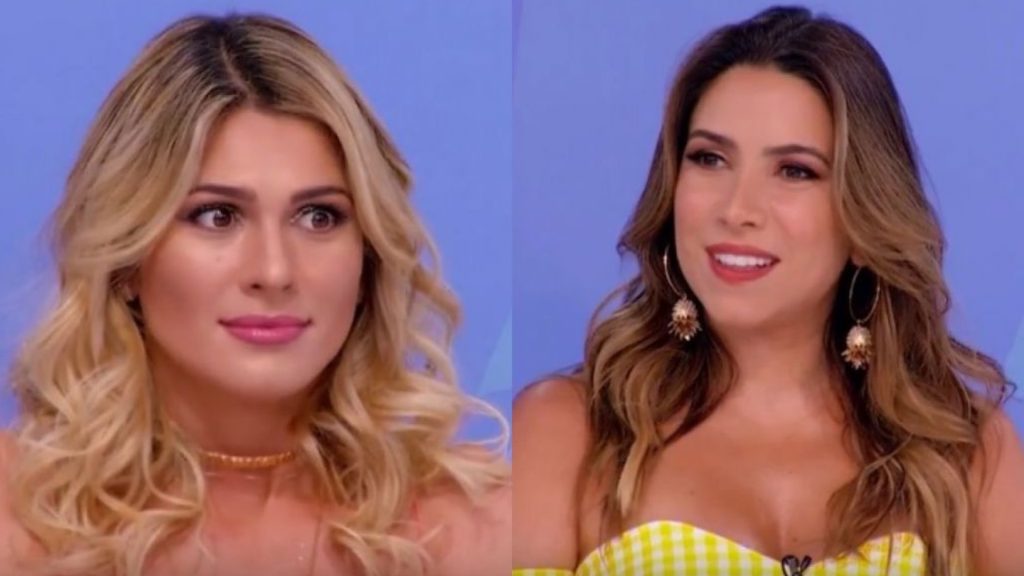 Lívia Andrade e Patrícia Abravanel - Reprodução/SBT