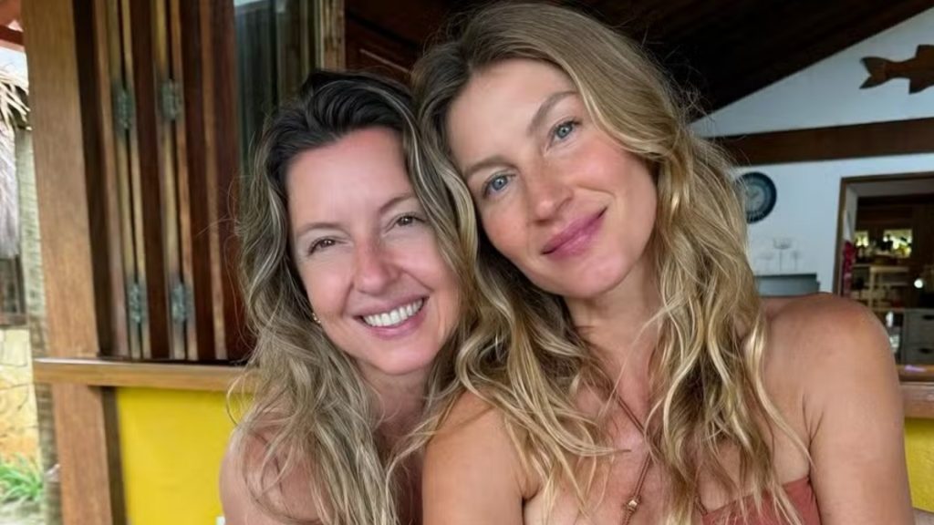 Gisele Bündchen e a irmã, Patrícia (Reprodução/Instagram)