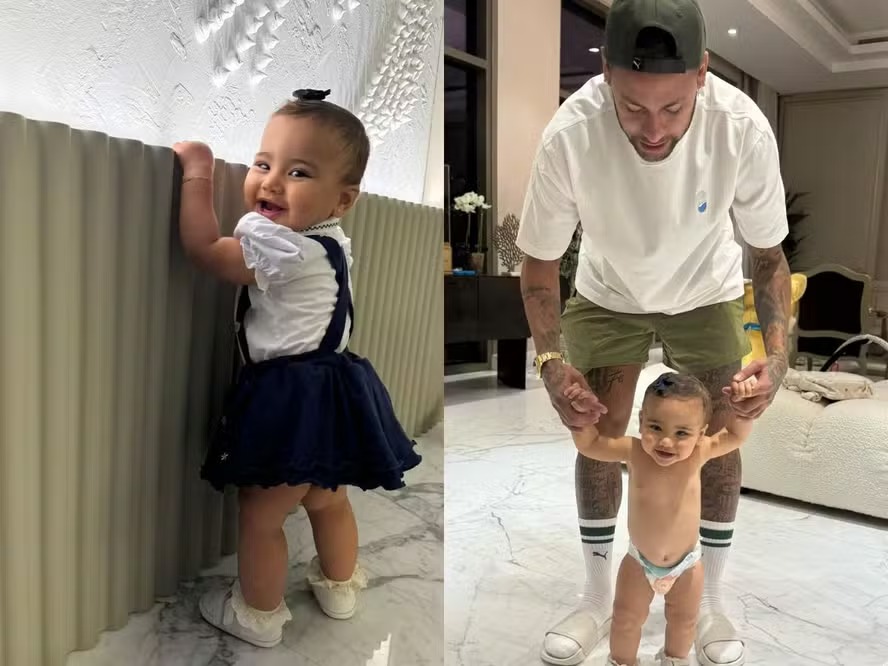 Neymar e Mavie (Reprodução/Instagram)