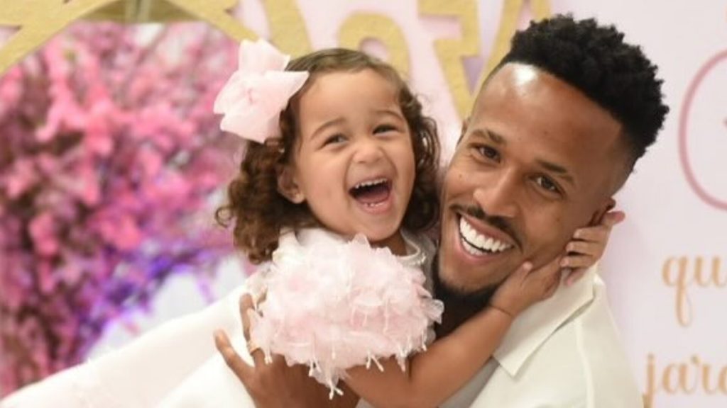 Éder Militão e filha, Cecília