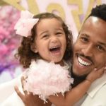 Éder Militão e filha, Cecília