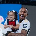 Éder Militão e filha, Cecília