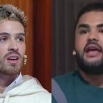 João Guilherme e Lucas Guedez em programa de Virginia Fonseca no SBT