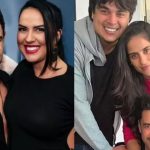 Zezé Di Camargo, Graciele Lacerda, Wanessa Camargo, Camilla Camargo e Igor Camargo