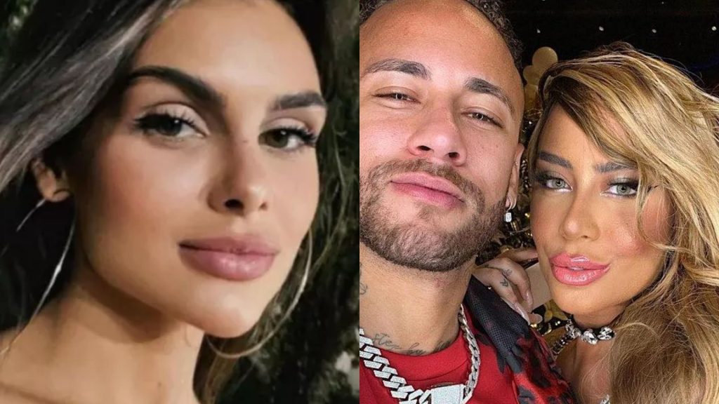 Amanda Kimberlly, Neymar e Rafaella - Reprodução/Instagram