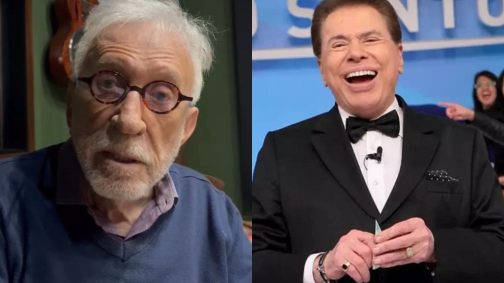 Moacyr Franco e Silvio Santos - Reprodução/Instagram/SBT