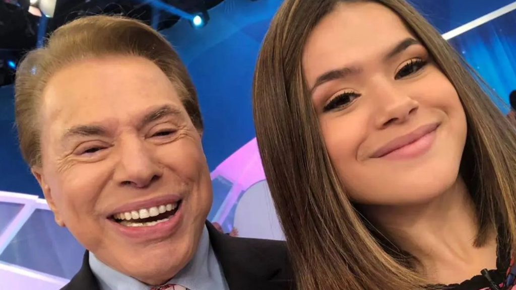 Silvio Santos e Maisa - Reprodução/Instagram