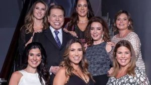 Silvio Santos e as filhas - Reprodução/Instagram