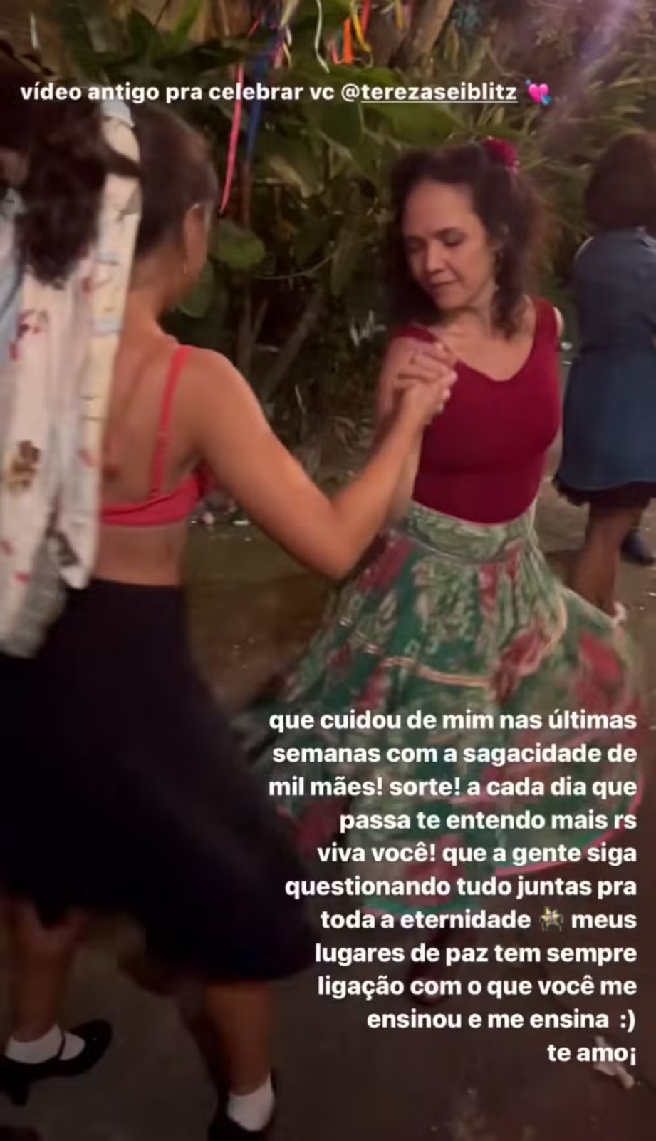 Manuela Seiblitz e Tereza Seiblitz (Reprodução/Instagram)