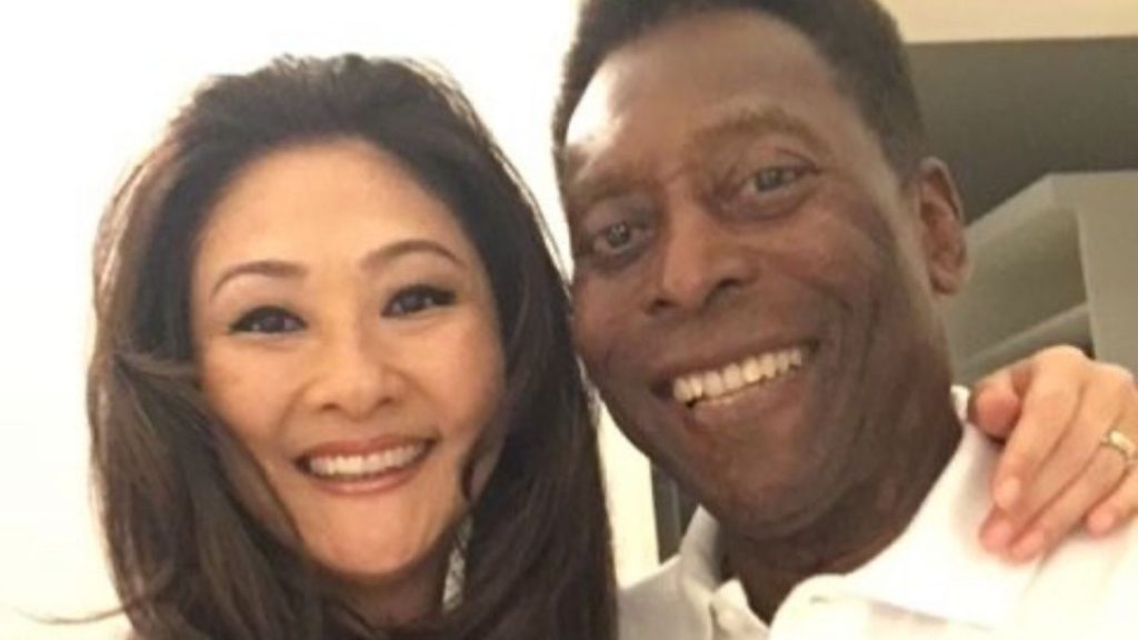 Márcia Aoki e Pelé - Reprodução/Instagram