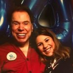 Silvio Santos e a filha Daniela Beyruti - Reprodução/Instagram