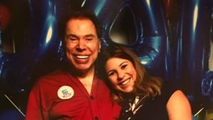 Silvio Santos e a filha Daniela Beyruti - Reprodução/Instagram