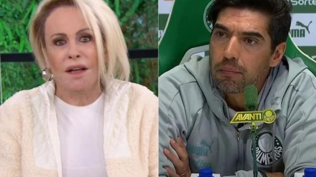 Ana Maria Braga dá bronca em Abel Ferreira - Reprodução/TV Globo