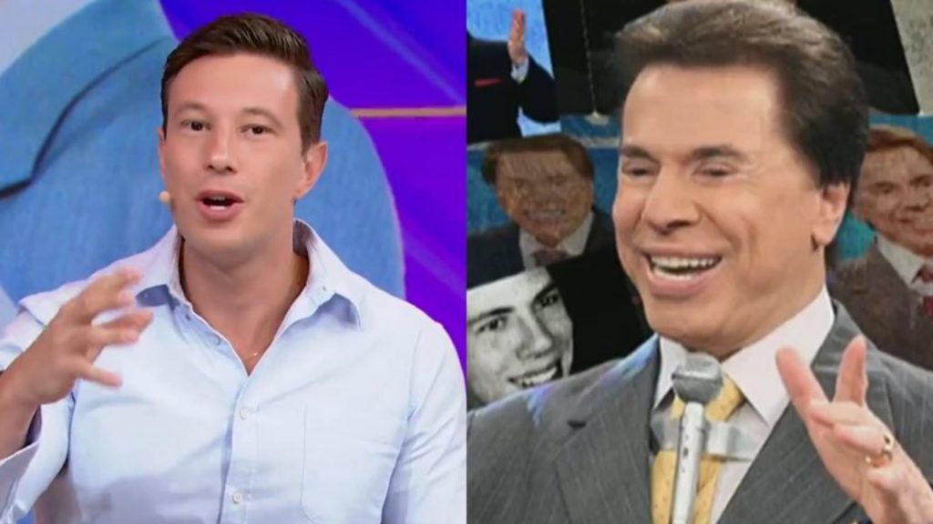 Gabriel Cartolano e Silvio Santos - Reprodução/SBT