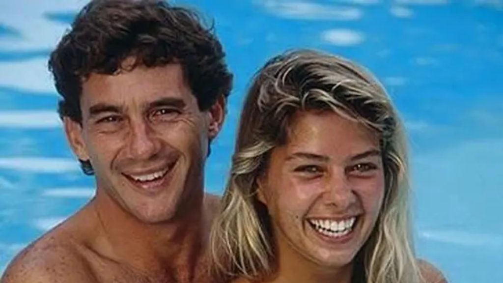 Ayrton Senna e Adriane Galisteu (Reprodução/Divulgação)