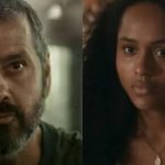 José Inocêncio (Marcos Palmeira) e Maria Santa (Duda Santos) em 'Renascer' - Reprodução/ Globo